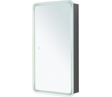 Зеркальный шкаф Aquanet Оптима 40 с LED подсветкой 00357143 