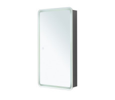 Зеркальный шкаф Aquanet Оптима 40 с LED подсветкой 00357143 