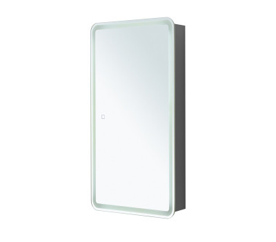 Зеркальный шкаф Aquanet Оптима 40 с LED подсветкой 00357143 