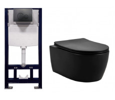 Унитаз подвесной Splendy Pride ST3011TPRBM/PR10152VTYBM Set 
