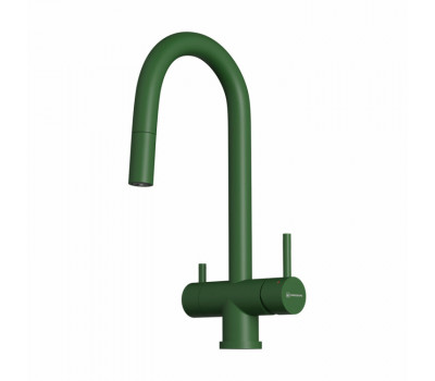 Смеситель для кухни OMOIKIRI Akita-S, цвет-Royal green 4994437 