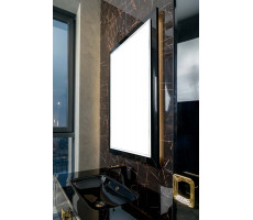 Зеркало Armadi Art Dolce Глянцевый черный 105x70см 567-B 