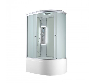 Душевая кабина AvaCan C5012L LED матовый Хром 