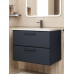 Тумба c раковиной Uperwood Foster NEW 70 см, подвесная, черная KFosterNEW70b Тумба c раковиной Uperwood Foster NEW 70 см, подвесная, черная KFosterNEW70b