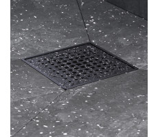 Трап для душа точечный, мокрый затвор Cut Gradient, 10 см AM.PM PrimeFlow W02BD-P11-010-01BM Черный Трап для душа точечный, мокрый затвор Cut Gradient, 10 см AM.PM PrimeFlow W02BD-P11-010-01BM Черный