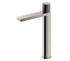 Высокий смеситель для раковины Feramolli NOS8822SH Серый никель 