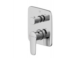 Встраиваемый смеситель 2-функц. Bravat PB8173218CP-2-ENG Хром 