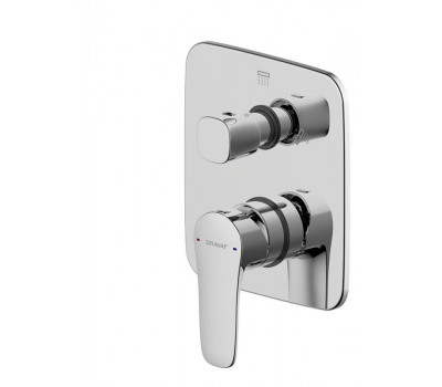 Встраиваемый смеситель 2-функц. Bravat PB8173218CP-2-ENG Хром 