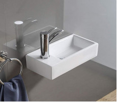 Умывальник CeramaLux 9048DR белый 