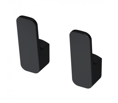 Набор Крючков для полотенец, 2 шт, черный AM.PM Func A8F35622 Черный 