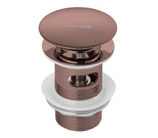 Донный клапан WasserKRAFT Asphe 7700 A336 розовое золото 
