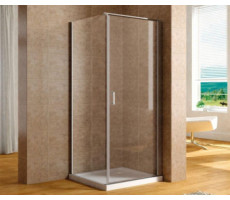 Душевой уголок Aquanet Cinetic 90х90,прозрачное стекло (AE12-N-90H190U-CT + AE12-F-90H190U-CT) 