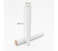 Опора мебельная, 2 шт, массив березы, 30 см, белый, Optima Home, IDDIS, OPH30W1i96 Опора мебельная, 2 шт, массив березы, 30 см, белый, Optima Home, IDDIS, OPH30W1i96