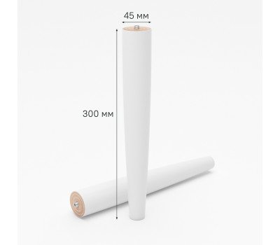 Опора мебельная, 2 шт, массив березы, 30 см, белый, Optima Home, IDDIS, OPH30W1i96 Опора мебельная, 2 шт, массив березы, 30 см, белый, Optima Home, IDDIS, OPH30W1i96