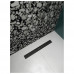 Душевой трап линейный Knotlor SDRW0500BL матовый черный  