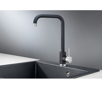 Смеситель для кухни GRANULA ST-4033, ШВАРЦ Смеситель для кухни GRANULA ST-4033, ШВАРЦ