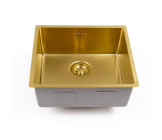 Кухонная мойка Grandex Aqua Optima 5010861, золото