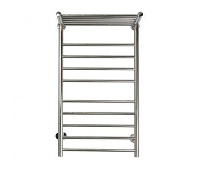 Полотенцесушитель элктрический Domoterm Аврора с полкой DMT 109-Т5 П10 50x90 EK L  Хром 