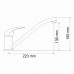 Смеситель для кухни WasserKRAFT Isen 2600 2607 Хром 