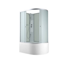 Душевая кабина AvaCan C5012L N без крыши матовый Хром 