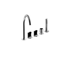 Смеситель для ванны Fantini Venezia 29 02 N465S Хром Смеситель для ванны Fantini Venezia 29 02 N465S Хром