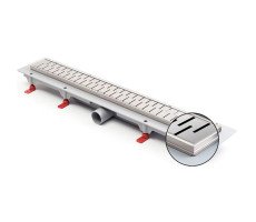 Водоотводящий пластиковый желоб AZARIO D40 AZ-CH 650 M боковой слив с решеткой Medium 650 мм AZ-CH 650 M Водоотводящий пластиковый желоб AZARIO D40 AZ-CH 650 M боковой слив с решеткой Medium 650 мм AZ-CH 650 M