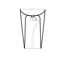 Сифон для отдельностоящей раковины Catalano 454510001 Белый Сифон для отдельностоящей раковины Catalano 454510001 Белый