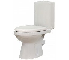 Унитаз-компакт Оскольская керамика Леда Премиум, сиденье с микролифтом, белый 45901130055 