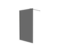 Душевая перегородка Knotlor WI120TG0GM 120х200 оружейная сталь  