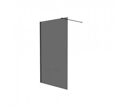 Душевая перегородка Knotlor WI120TG0GM 120х200 оружейная сталь  