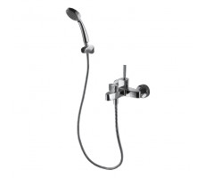 Смеситель для ванны с коротким изливом Bravat Spring F679113C-B Хром 