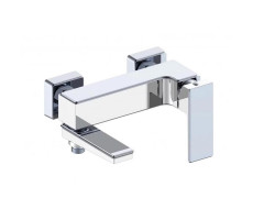 Смеситель для ванны Grocenberg GB8008WC, белый, хром 