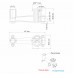 Смеситель для раковины WasserKRAFT Aller 1060 10630 Хром 
