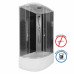 Душевая кабина 120х80см Niagara NG-7510-14R BLACK высокий поддон (40см) стекло МОЗАИКА  