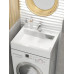 Раковина над стиральной машиной Uperwood Vission 60х50х11 см, белая глянцевая 45483000000 Раковина над стиральной машиной Uperwood Vission 60х50х11 см, белая глянцевая 45483000000