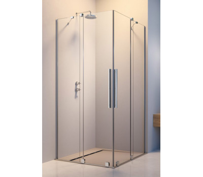 Душевой уголок 90х90 Radaway Furo KDD 90 прозрачное 8 мм левая часть 1/2 10105090-01-01L хром Душевой уголок 90х90 Radaway Furo KDD 90 прозрачное 8 мм левая часть 1/2 10105090-01-01L хром