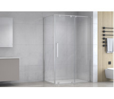 Душевой угол BERN-S RB100x90х195-T-CH (прозрачное)  хром 