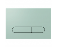 Кнопка смыва ISVEA Sotti 54ST0109I для инсталляции Durezza цвет мятно-зеленый матовый 
