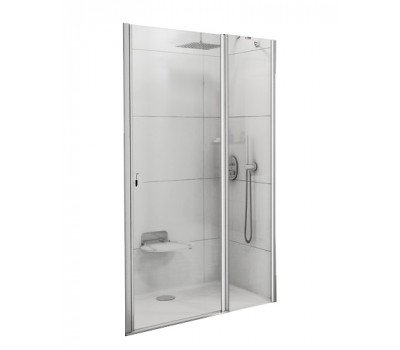 Душевая дверь Ravak 0QVACC00Z1 CHROME распашная 100.5х195, толщина полотна 6мм универсальная, цвет профиля хром Душевая дверь Ravak 0QVACC00Z1 CHROME распашная 100.5х195, толщина полотна 6мм универсальная, цвет профиля хром