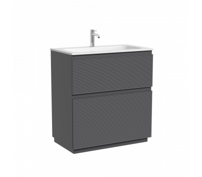 Тумба напольная SANCOS Folk Floor, 790х445х850, c двумя ящиками оснащенными доводчиками, Grey soft, арт.FL80FGS Тумба напольная SANCOS Folk Floor, 790х445х850, c двумя ящиками оснащенными доводчиками, Grey soft, арт.FL80FGS