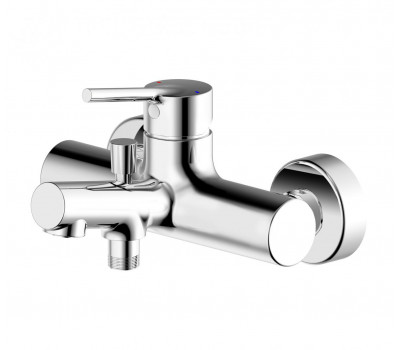Смеситель для ванны c коротким изливом Bravat Palace F6172217CP-01-RUS Хром 