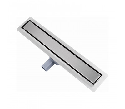 Трап RAGLO для душа 70*800мм двухсторонний под плитку поворот.сифон 360° R652.80.05 сатин 