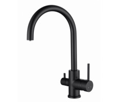 Смеситель для кухонной мойки KAISER Merkur 26744-9 черный 