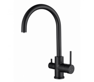 Смеситель для кухонной мойки KAISER Merkur 26744-9 черный 