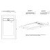 Душевой поддон Allen Brau Infinity 140x80 8.21004-AM антрацит 