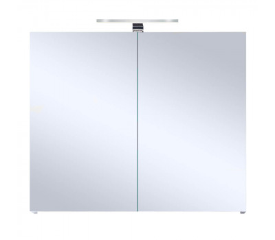 Мебель Orans BC-4023-800 зеркальный шкаф с подсветкой, цвет: MFC061 (800x150x570) 