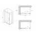 Душевой уголок ABBER Schwarzer Diamant AG30160BH-S60B черный матовый 