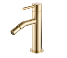 Смеситель для биде AQUAme Siena AQM6216BG Золото шлифованное 