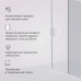 Дверь душевая в нишу AM.PM Gem W90G-100-1-195MG Стекла прозрачное, тонированное; профиль хром матовый 
