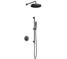 Душевая система со смесителем AQUAme  AQM8401GM Металл 